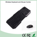 El teclado inalámbrico más vendido y el ratón conjunto combinado